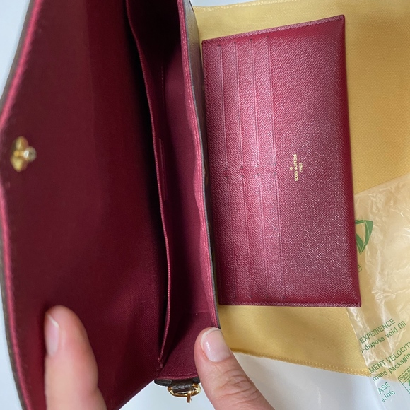 SOLD** Louis Vuitton Felicie Pochette Fuschia - Picture 4 of 8